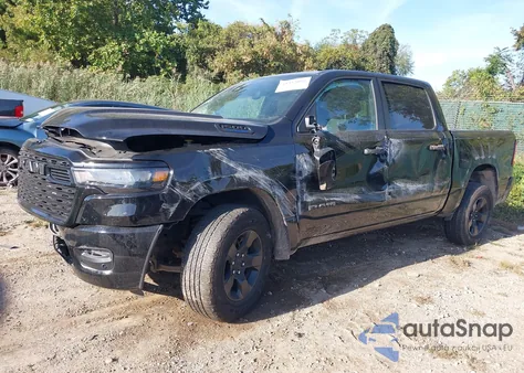 2025 Ram 1500 Tradesman 4X4 5'7 Box из США, поврежденный, VIN 1C6RRFGG9SN544173